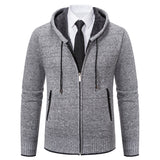 Men's Solid Color Cardigan Sweater: Stay Warm in Style