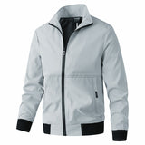 Men's Casual Solid Color Jacket - Minihomy