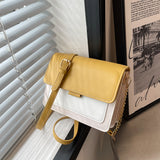 Chain Messenger Bag - Broadband Shoulder Small Square Bag - Minihomy