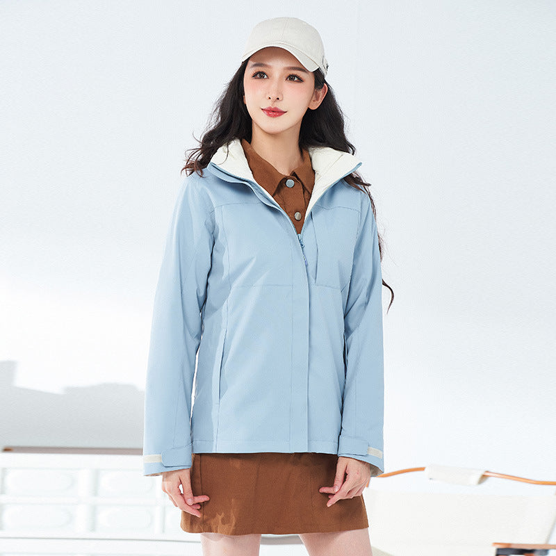 Three-in-One Removable Thick Warm Jacket