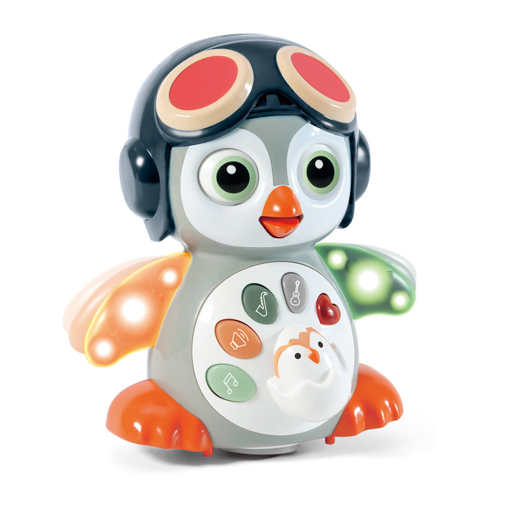 Electric Universal Light Music Swing Dancing Penguin Toys: Fun and Interactive Learning for Little Ones - Minihomy