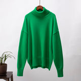 Women's All-match Solid Color Turtleneck Sweater