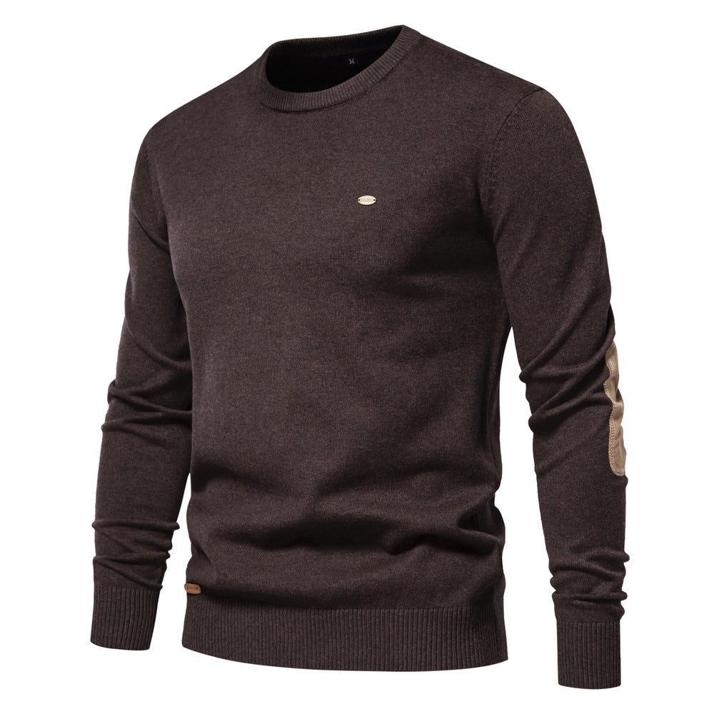 Men's Casual All-match Round Neck Sweater