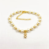 Women's Irregular Shaped Baroque Style Freshwater Pearl Bracelet