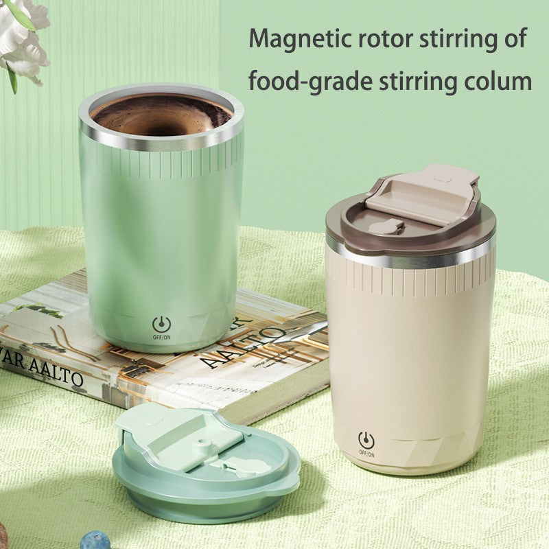 Electric Coffee Mug with Automatic Stirring Function - Minihomy