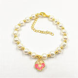 Women's Irregular Shaped Baroque Style Freshwater Pearl Bracelet