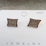 Titanium Steel Small Ear Studs: Simple Retro Minority Light Luxury Temperament Earrings For Women