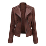 Youth European And American Women's Clothing Leather Short Jacket