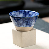 Retro Japanese Coarse Pottery Tea Cup - Light Luxury and Vintage Style