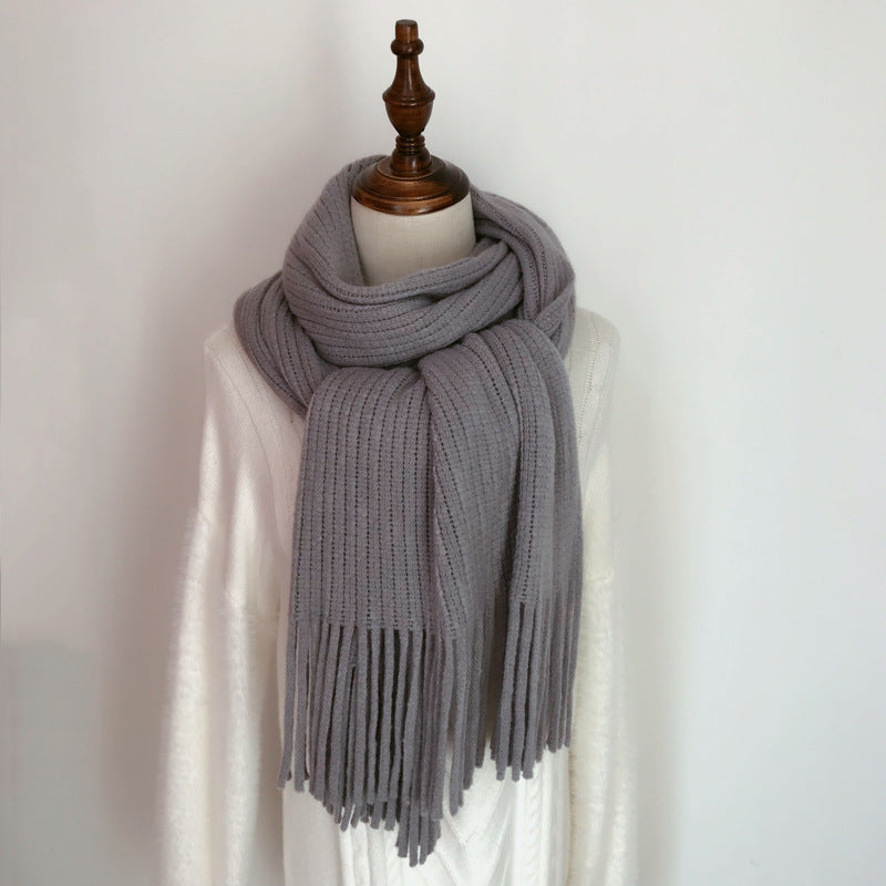 Winter Versatile Students Thickened Warm Scarves