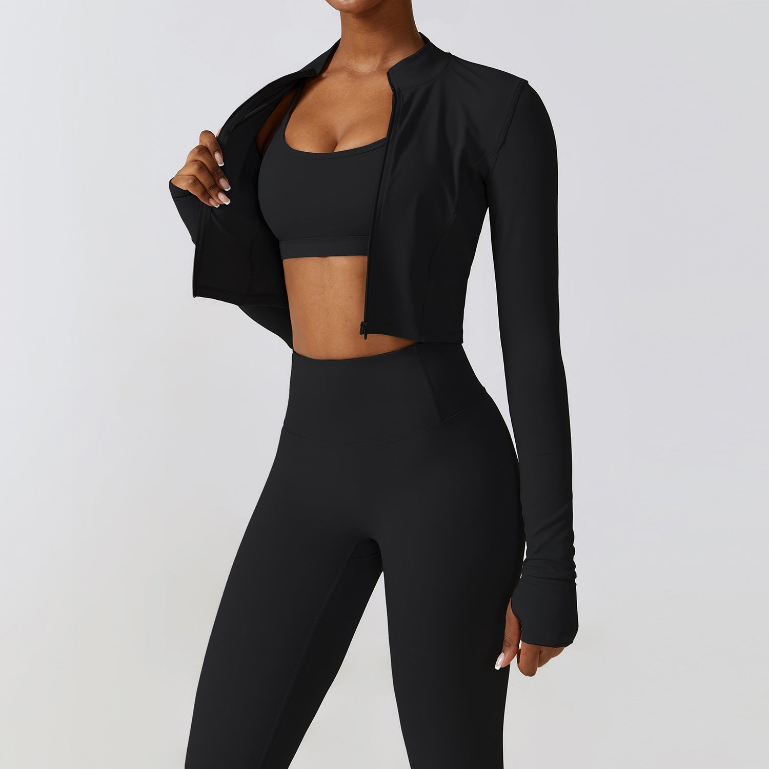 Women's Slimming Three-piece Fitness Suit