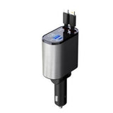 100W Super Fast Car Charger - Metal USB & Type-C Adapter