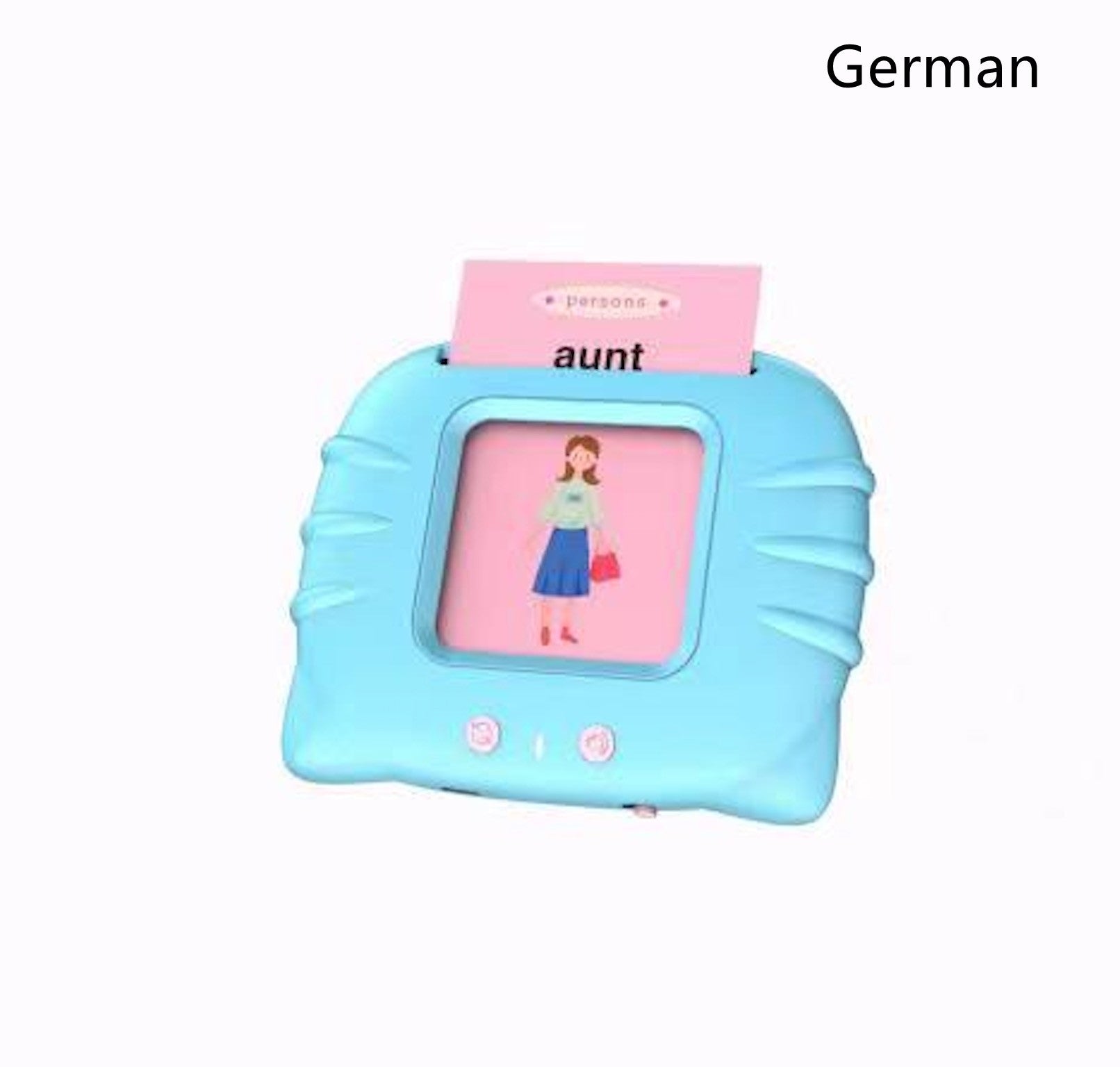 Early Learning English Machine for Kids: Educational Card Toys