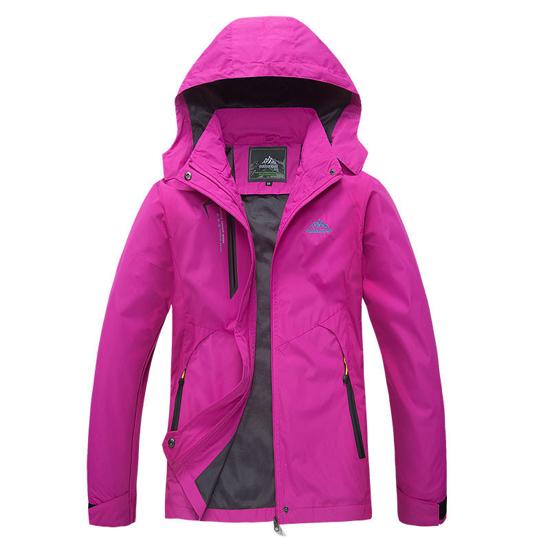 Men's And Women's Outdoor Thin Waterproof Jacket - Minihomy