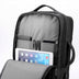 Men's Solid Color Business Lightweight Expansion Computer Backpack - Minihomy