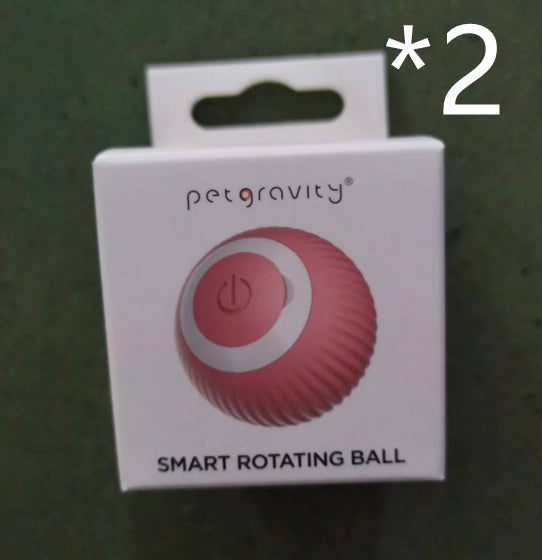 Cat Gravity Intelligent Rolling Ball Tease Toy - Pet Automatic Rotating Ball