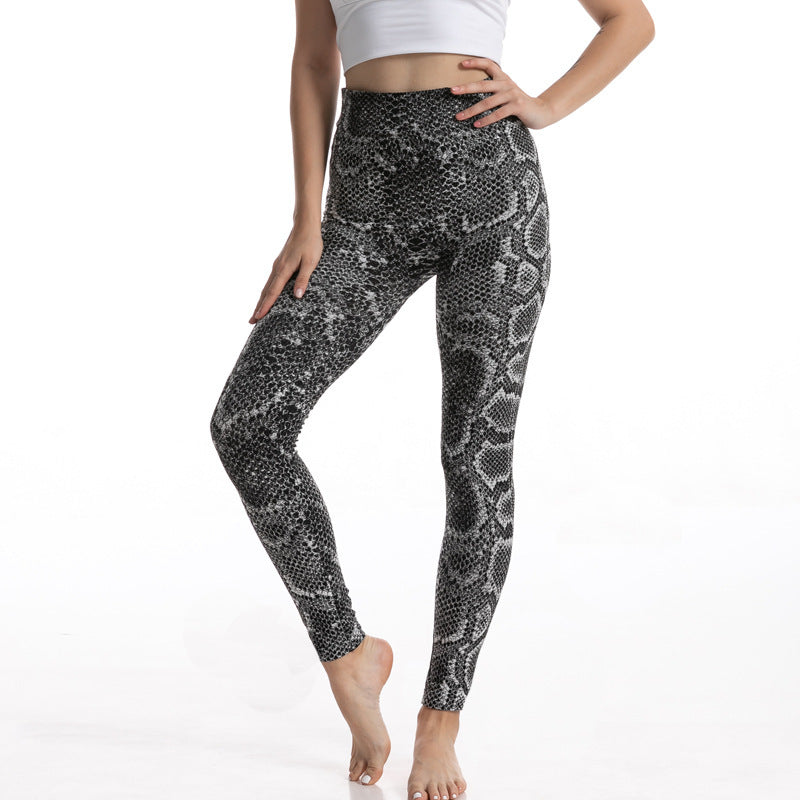 Gym High Waist Leopard Print Leggings