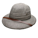 British Explorer Straw Pith Helmet Sun Hat - Toquilla