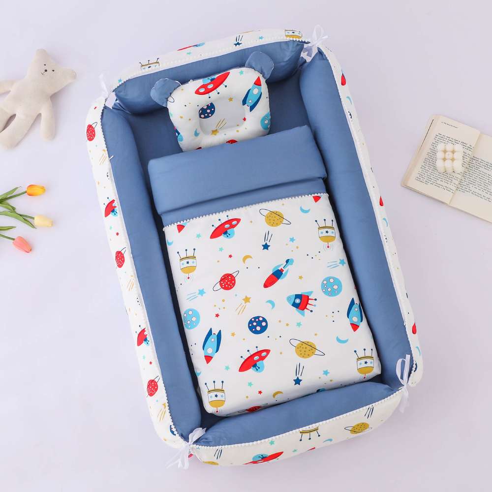 Baby Bed Bionic Nursing Bed Removable And Washable - Minihomy