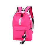 Canvas Large Capacity Fashion Letter Backpack