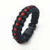 Men's And Women's Blue Line Paracord Bracelet - Minihomy