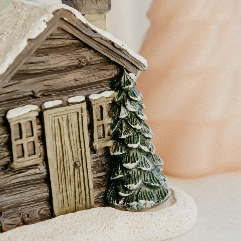 Log Cabin Incense Burner: Rustic Charm for Your Home - Minihomy