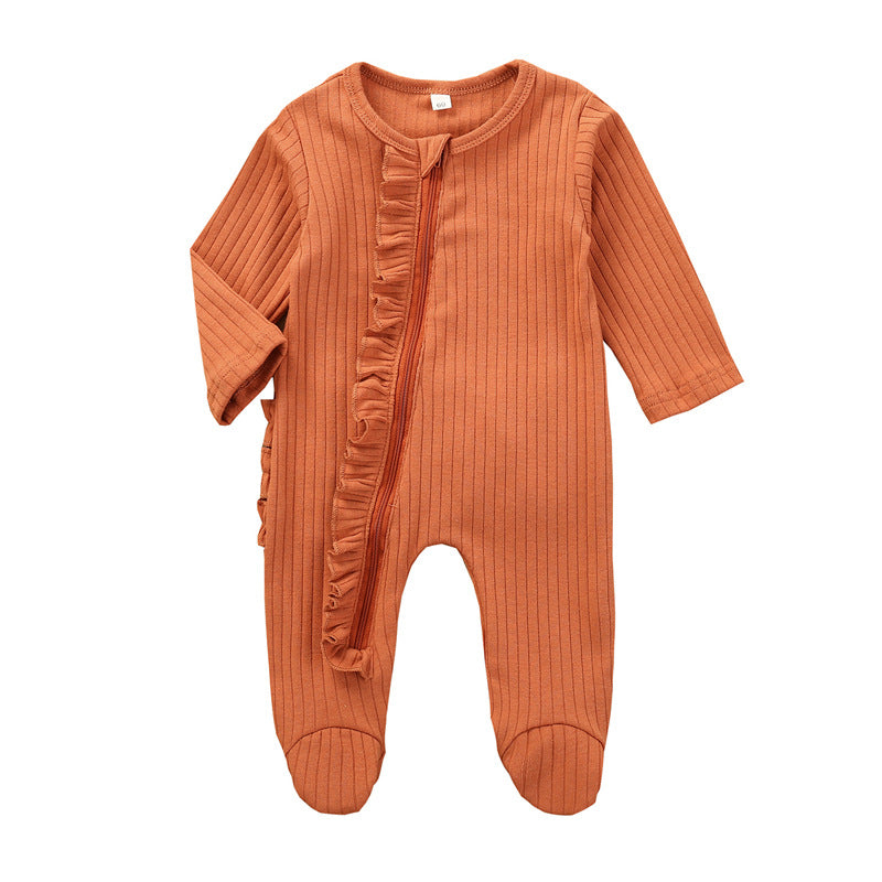 Baby Rompers  Autumn Winter Boys Girls Long Sleeve Jumpsuit Romper