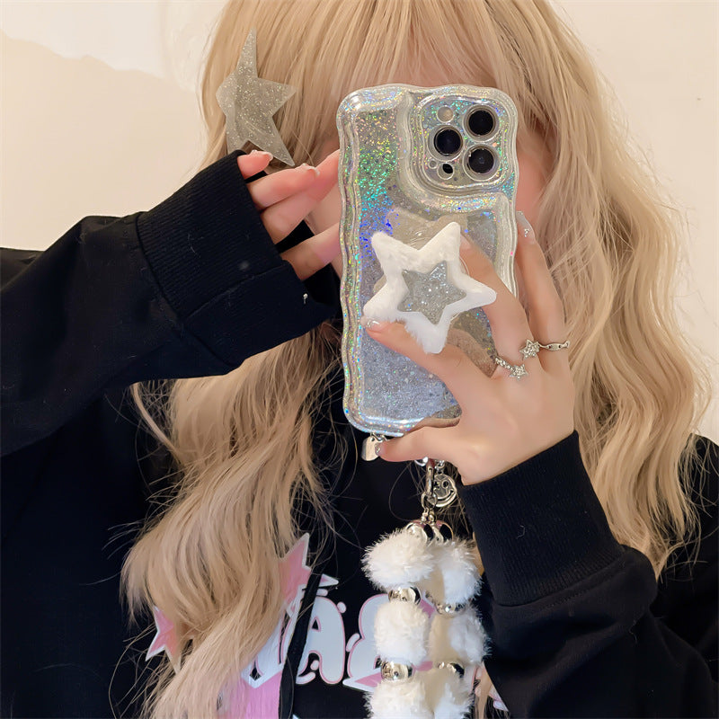 Plush Star Holder Phone Case