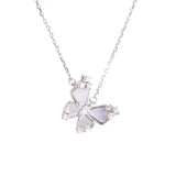 Zircon Butterfly Necklace Simple All-match Fashion Necklace