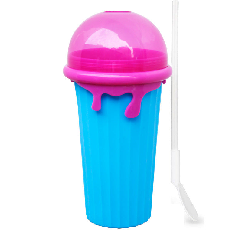 500ml Large Capacity Slushy Cup - Quick-Frozen Smoothies - Summer Refreshment for Kids and Adults