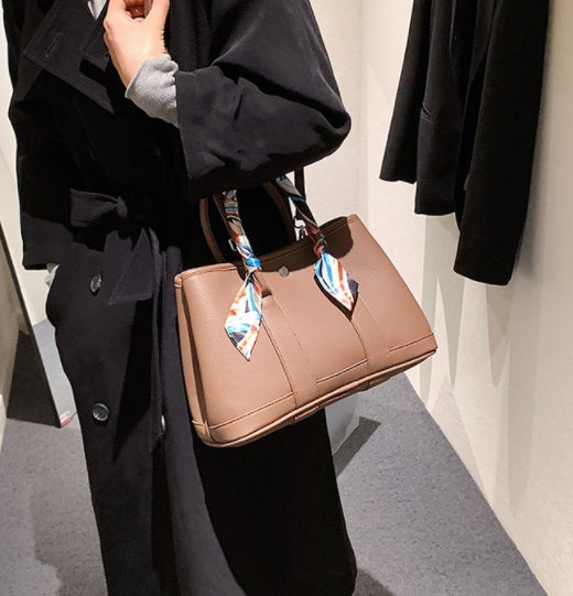 Scarf Bags New Fashion Women's Bags Shoulder Crossbody Tote Bags Wild Garden Bags Handbags Shopping Bags