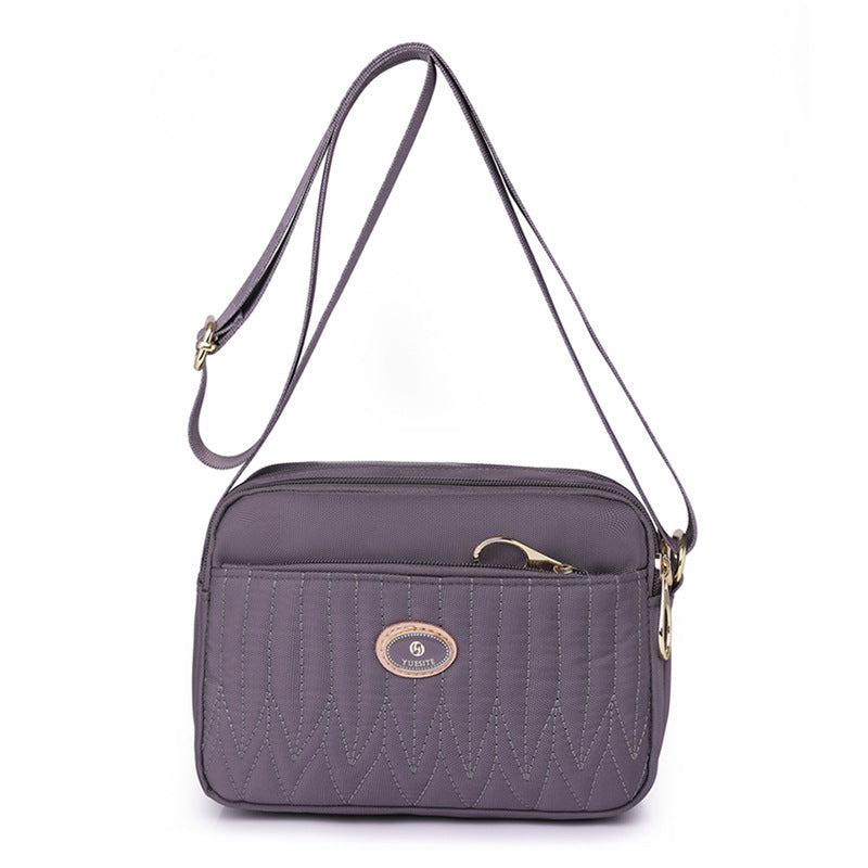 Women's Crossbody Bag - Small Messenger Bag, Lightweight Shoulder Bag, Luxury Designer Handbag