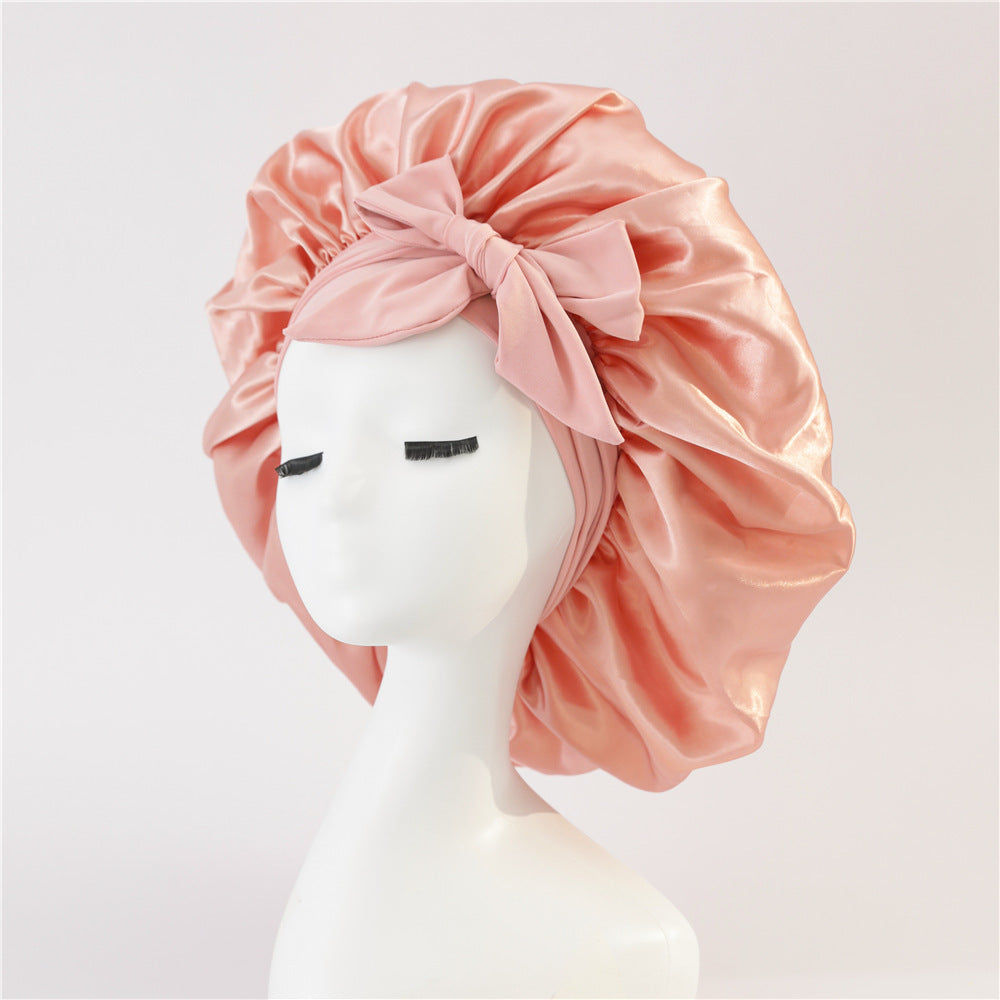 Satin Bonnet for Sleeping - Silk Bonnet for Curly Hair