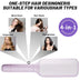 4 In 1 Self Cleaning Hair Brush New Self-Cleaning Anti-Static Massage Comb Scalable Rotate Lifting Self Cleaning Hairbrush - Minihomy