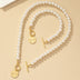 Pearl Bracelet And Necklace Set Female With Hearts Clavicle Chain - Minihomy