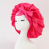 Satin Bonnet for Sleeping - Silk Bonnet for Curly Hair