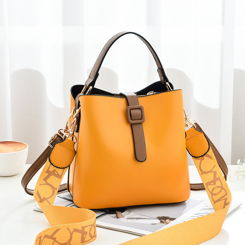 Bucket Bag Fashion Korean Style Shoulder Bag Cross-border Female Bag