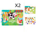 Children's Busy Book Educational Toys Repeated Paste - Minihomy