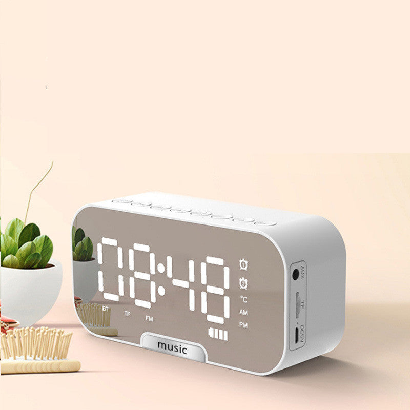 Portable Mirror Clock Alarm Clock - Your Multi-functional Companion - Minihomy