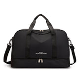 Expandable Travel Bags with Dry and Wet Separation - Sports Fitness Handbag