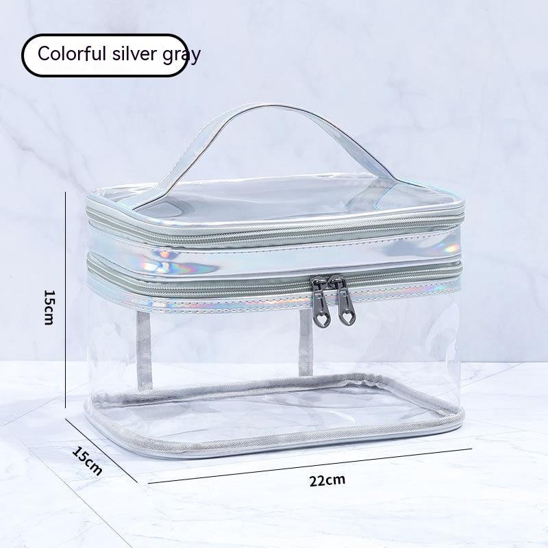 Clear Makeup Organizer Bag for Women - Travel & Home Storage