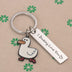 Funny Lover Gift Ducking Love You Cute Duck Pun Keychain Couples - Minihomy