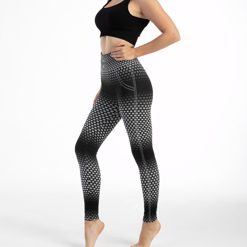 Gym High Waist Leopard Print Leggings