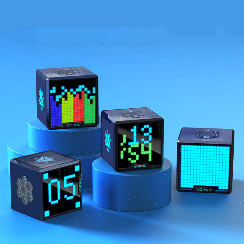 Desktop Ambient Light Alarm Clock RGB Full Color