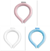 Neck Cooling Ring Ice Cushion Tube Heatstroke Prevention Cooling Tube Ice Reusable Neck