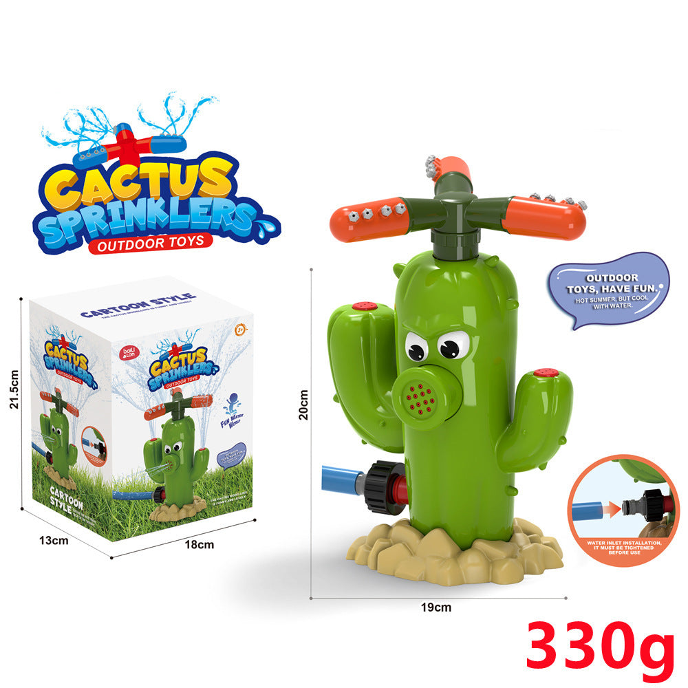 Summer Fun! Cartoon Sprinkler Water Toy for Kids - Outdoor Garden Bath Play