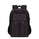 Double-layer Large Capacity Backpack Nylon Stitching - Minihomy