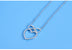 Heart-shaped Bow Zircon Pendant Clavicle Chain Jewelry Necklace - Minihomy