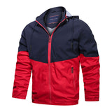 Hooded Stand Collar Casual Men Jacket