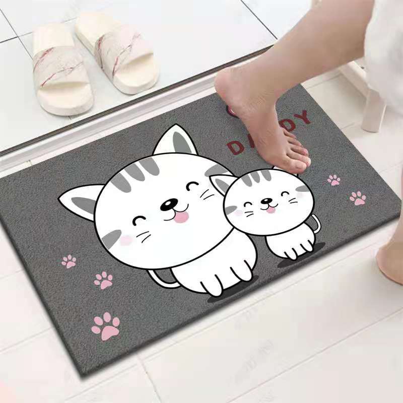 Bathroom Toilet Absorbent Floor Mats Kitchen Floor Mats Bathroom Non Slip Mats